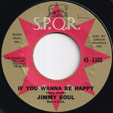 画像をギャラリービューアに読み込む, Jimmy Soul - If You Wanna Be Happy / Don't Release Me (7 inch Record / Used)