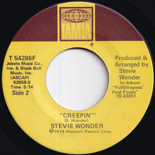 画像をギャラリービューアに読み込む, Stevie Wonder - Another Star / Creepin' (7 inch Record / Used)