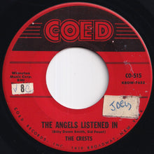 画像をギャラリービューアに読み込む, Crests - The Angels Listened In / I Thank The Moon (7 inch Record / Used)