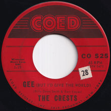 画像をギャラリービューアに読み込む, Crests - Step By Step / Gee (But I'd Give The World) (7 inch Record / Used)