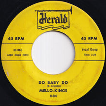 画像をギャラリービューアに読み込む, Mello-Kings - Tonite, Tonite / Do Baby Do (7 inch Record / Used)