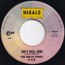 画像をギャラリービューアに読み込む, Mello Kings - Valerie / She's Real Cool (7 inch Record / Used)