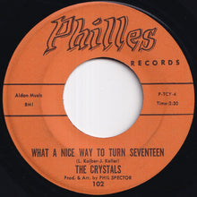 画像をギャラリービューアに読み込む, Crystals - Uptown / What A Nice Way To Turn Seventeen (7 inch Record / Used)