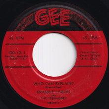 画像をギャラリービューアに読み込む, Frankie Lymon, Teenagers - Who Can Explain? / I Promise To Remember (7 inch Record / Used)