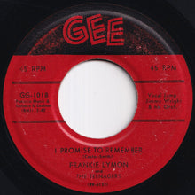 画像をギャラリービューアに読み込む, Frankie Lymon, Teenagers - Who Can Explain? / I Promise To Remember (7 inch Record / Used)