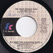 Load image into Gallery viewer, KC And The Sunshine Band - I'm Your Boogie Man / Wrap Your Arms Around Me (7 inch Record / Used)