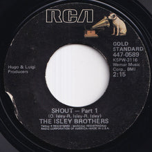 画像をギャラリービューアに読み込む, Isley Brothers - Shout (Part 1) / (Part 2) (7 inch Record / Used)