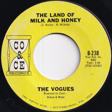 画像をギャラリービューアに読み込む, Vogues - The Land Of Milk And Honey / True Lovers (7 inch Record / Used)
