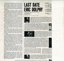 画像をギャラリービューアに読み込む, Eric Dolphy - Last Date (LP Record / Used)