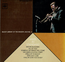 画像をギャラリービューアに読み込む, Miles Davis - Miles In Standard (LP Record / Used)