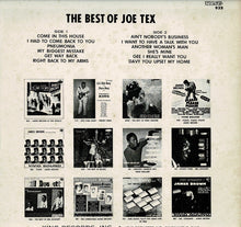 画像をギャラリービューアに読み込む, Joe Tex - The Best Of Joe Tex (LP Record / Used)