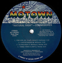 画像をギャラリービューアに読み込む, Commodores - Natural High (LP Record / Used)