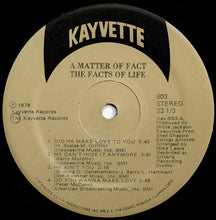 画像をギャラリービューアに読み込む, Facts Of Life - A Matter Of Fact (LP Record / Used)