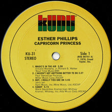 画像をギャラリービューアに読み込む, Esther Phillips - Capricorn Princess (LP Record / Used)