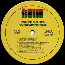 画像をギャラリービューアに読み込む, Esther Phillips - Capricorn Princess (LP Record / Used)