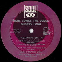 画像をギャラリービューアに読み込む, Shorty Long - Here Comes The Judge (LP Record / Used)