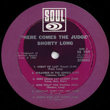 画像をギャラリービューアに読み込む, Shorty Long - Here Comes The Judge (LP Record / Used)
