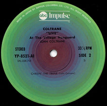 Load image into Gallery viewer, John Coltrane - "Live" At The Village Vanguard (LP Record / Used)
