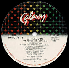 画像をギャラリービューアに読み込む, Art Pepper - Winter Moon (LP Record / Used)
