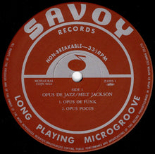 画像をギャラリービューアに読み込む, Milt Jackson - Opus De Jazz (LP Record / Used)
