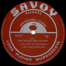画像をギャラリービューアに読み込む, Milt Jackson - Opus De Jazz (LP Record / Used)
