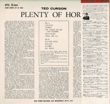 画像をギャラリービューアに読み込む, Ted Curson - Plenty Of Horn  (LP Record / Used)