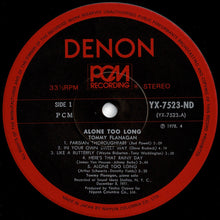 Load image into Gallery viewer, Tommy Flanagan - Alone Too Long (LP Record / Used)