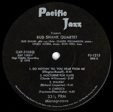 画像をギャラリービューアに読み込む, Bud Shank - Bud Shank (LP Record / Used)