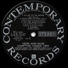 画像をギャラリービューアに読み込む, Hampton Hawes Trio - Here And Now (LP Record / Used)