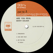 画像をギャラリービューアに読み込む, Benny Golson - Are You Real (LP Record / Used)