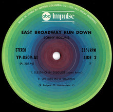 画像をギャラリービューアに読み込む, Sonny Rollins - East Broadway Run Down (LP Record / Used)
