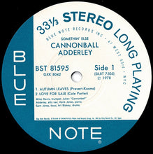 Load image into Gallery viewer, Cannonball Adderley - Somethin' Else (LP Record / Used)