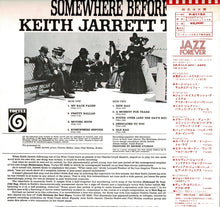 Load image into Gallery viewer, Keith Jarrett - Somewhere Before (LP Record / Used)