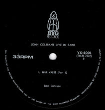 画像をギャラリービューアに読み込む, John Coltrane - Live In Paris (LP Record / Used)