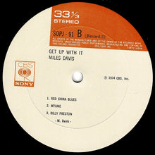 画像をギャラリービューアに読み込む, Miles Davis - Get Up With It (LP Record / Used)