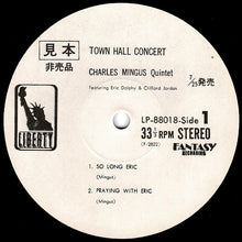 Load image into Gallery viewer, Charles Mingus - Town Hall Concert (LP Record / Used)