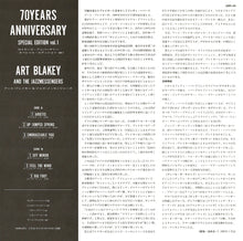 画像をギャラリービューアに読み込む, Art Blakey & The Jazz Messengers - 70 Years Anniversary - Special Edition Vol.1 (LP Record / Used)
