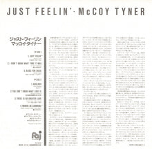 画像をギャラリービューアに読み込む, McCoy Tyner - Just Feelin' (LP Record / Used)