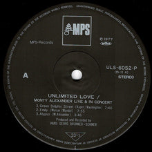 Load image into Gallery viewer, Monty Alexander - Unlimited Love (Live & In Concert) (LP Record / Used)