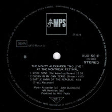 画像をギャラリービューアに読み込む, Monty Alexander - Montreux Alexander - Live! At The Montreux Festival (LP Record / Used)