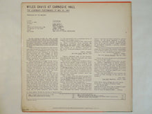 画像をギャラリービューアに読み込む, Miles Davis - Miles Davis At Carnegie Hall (LP-Vinyl Record/Used)