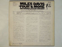 画像をギャラリービューアに読み込む, Miles Davis - 'Four' & More - Recorded Live In Concert (LP-Vinyl Record/Used)