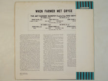 画像をギャラリービューアに読み込む, The Art Farmer Quintet - When Farmer Met Gryce (LP-Vinyl Record/Used)