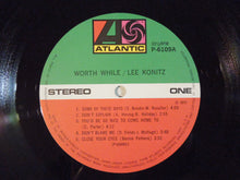 画像をギャラリービューアに読み込む, Lee Konitz - Worth While Konitz (LP-Vinyl Record/Used)
