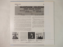画像をギャラリービューアに読み込む, Sonny Rollins Saxophone Colossus Prestige SMJ-6501