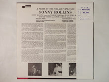 画像をギャラリービューアに読み込む, Sonny Rollins A Night At The “Village Vanguard” Blue Note BST-81581