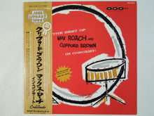 画像をギャラリービューアに読み込む, Max Roach, Clifford Brown - The Best Of Max Roach And Clifford Brown In Concert! (LP-Vinyl Record/Used)