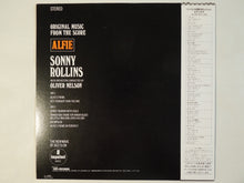 画像をギャラリービューアに読み込む, Sonny Rollins - Original Music From The Score "Alfie" (LP-Vinyl Record/Used)