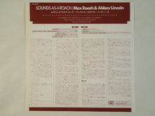 Load image into Gallery viewer, Max Roach, Abbey Lincoln - Sounds As A Roach (LP-Vinyl Record/Used)