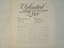 Load image into Gallery viewer, Monty Alexander - Unlimited Love (Live & In Concert) (LP-Vinyl Record/Used)